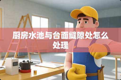 厨房水池与台面缝隙处怎么处理