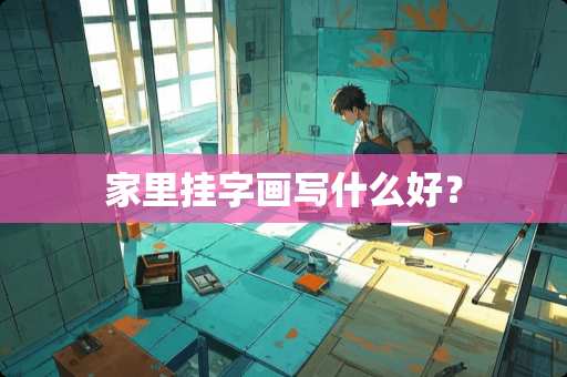 家里挂字画写什么好？