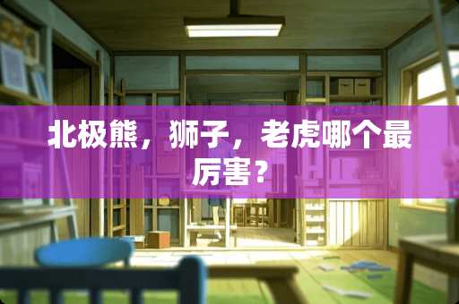 北极熊，狮子，老虎哪个最厉害？