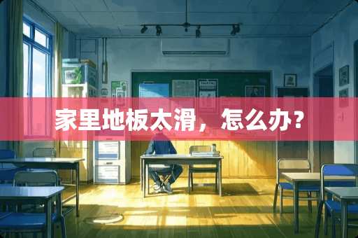 家里地板太滑，怎么办？