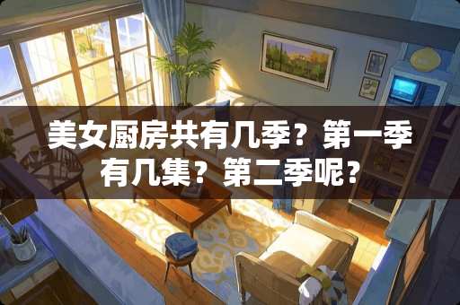 美女厨房共有几季？第一季有几集？第二季呢？