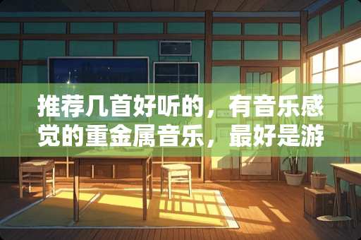 推荐几首好听的,有音乐感觉的重金属音乐,最好是游戏、电影的插曲什么的 推荐几首好听的,有音乐感觉的重金属音乐,最好是游戏、电影的插曲什么的