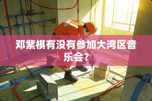 邓紫棋有没有参加大湾区音乐会？