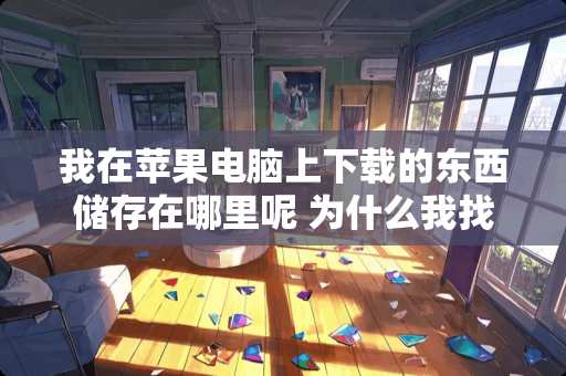 我在苹果电脑上下载的东西储存在哪里呢 为什么我找不到