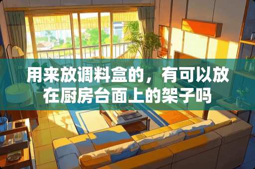 用来放调料盒的，有可以放在厨房台面上的架子吗