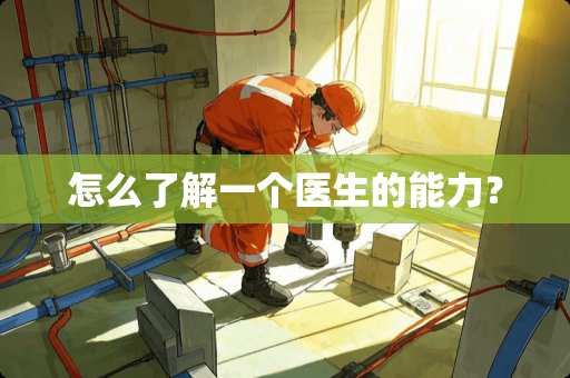 怎么了解一个医生的能力？