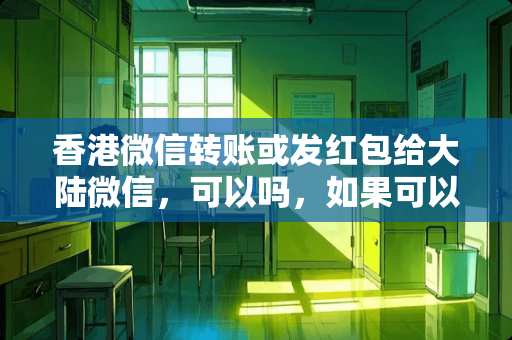 香港微信转账或发红包给**微信，可以吗，如果可以，港币和人民币怎么转换