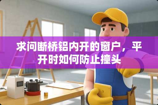求问断桥铝内开的窗户，平开时如何防止撞头