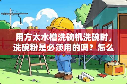 用方太水槽洗碗机洗碗时，洗碗粉是必须用的吗？怎么用？