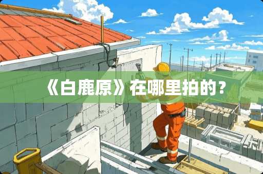 《白鹿原》在哪里拍的？