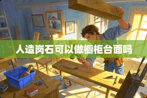 人造岗石可以做橱柜台面吗