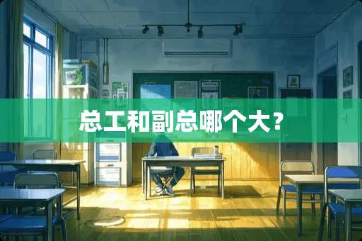总工和副总哪个大？
