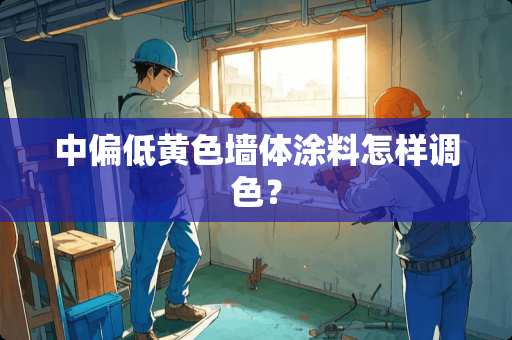 中偏低**墙体涂料怎样调色？