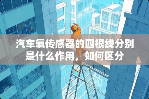 汽车氧传感器的四根线分别是什么作用，如何区分
