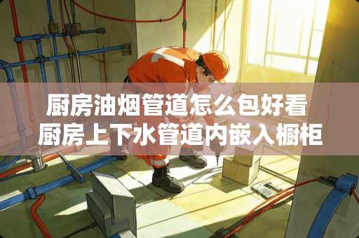 厨房油烟管道怎么包好看 厨房上下水管道内嵌入橱柜