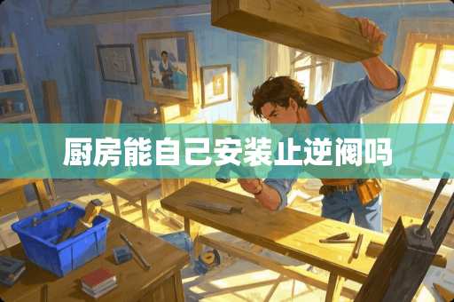 厨房能自己安装止逆阀吗