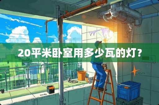 20平米卧室用多少瓦的灯？