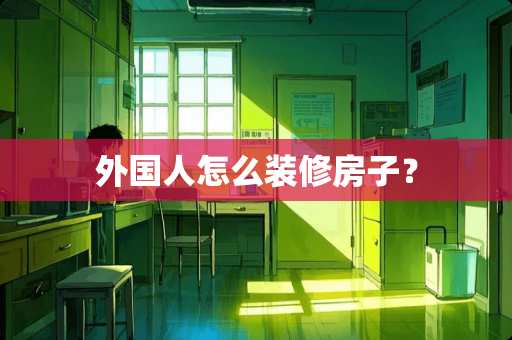 外国人怎么装修房子？