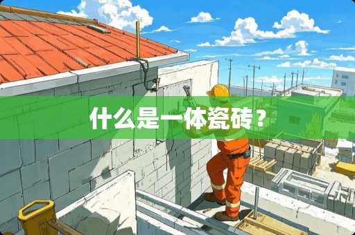 什么是一体瓷砖？
