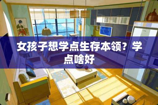 女孩子想学点生存本领？学点啥好