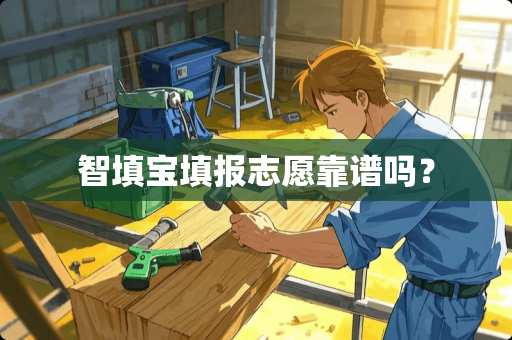 智填宝填报志愿靠谱吗？