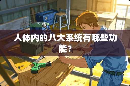 人体内的八大系统有哪些功能？