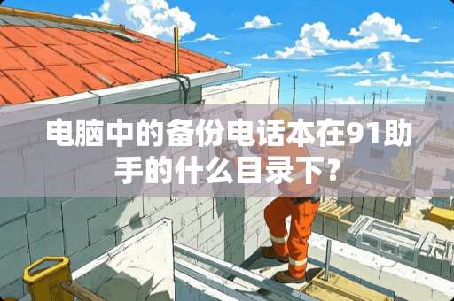 电脑中的备份电话本在91助手的什么目录下？