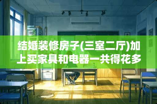 结婚装修房子(三室二厅)加上买家具和电器一共得花多少钱？