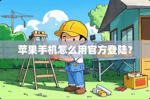 苹果手机怎么用官方**？