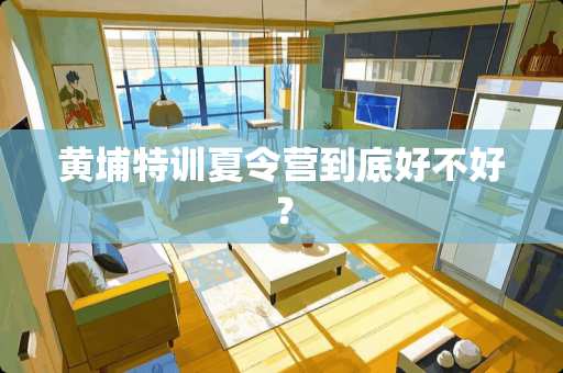 黄埔特训夏令营到底好不好？