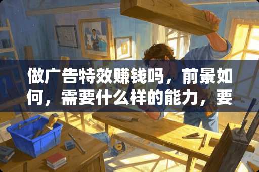 做广告特效赚钱吗，前景如何，需要什么样的能力，要经常沟通吗？