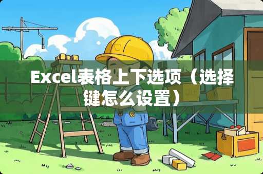 Excel表格上下选项（选择键怎么设置）
