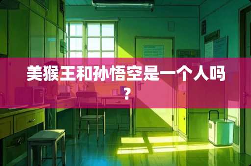 美猴王和孙悟空是一个人吗？