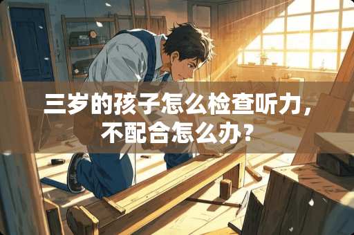 三岁的孩子怎么检查听力，不配合怎么办？