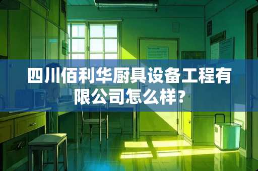 四川佰利华厨具设备工程有限公司怎么样？