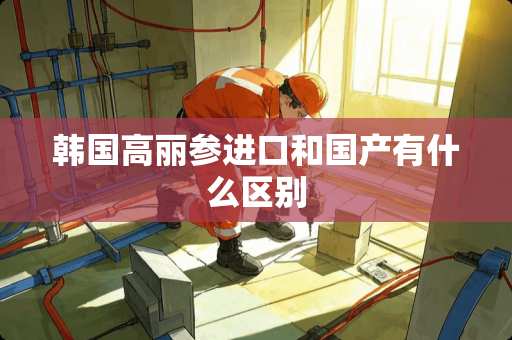 韩国高丽参进口和国产有什么区别