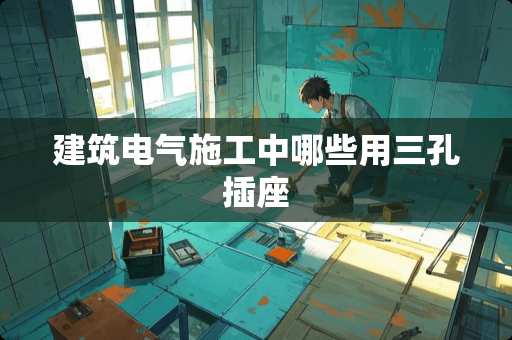 建筑电气施工中哪些用三孔插座
