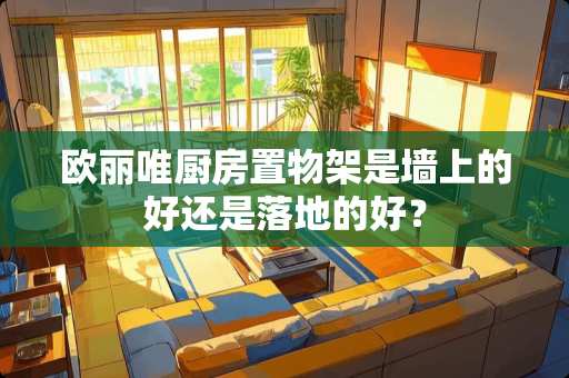 欧丽唯厨房置物架是墙上的好还是落地的好？