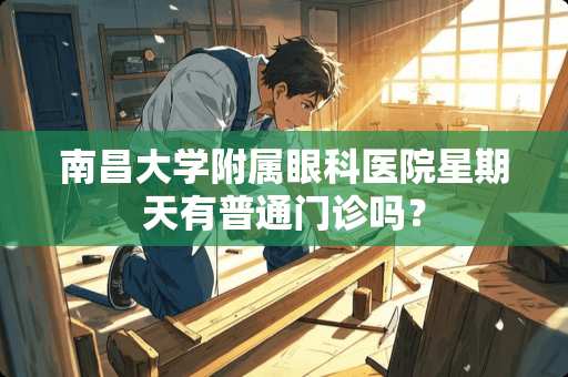 南昌大学附属眼科医院星期天有普通门诊吗？