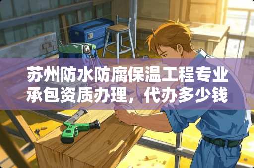 苏州防水防腐保温工程专业承包资质办理，**多少钱？