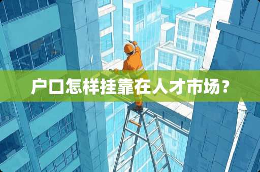 户口怎样挂靠在人才市场？