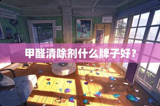 甲醛清除剂什么牌子好？