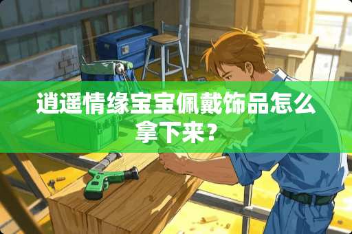 逍遥情缘宝宝佩戴饰品怎么拿下来？