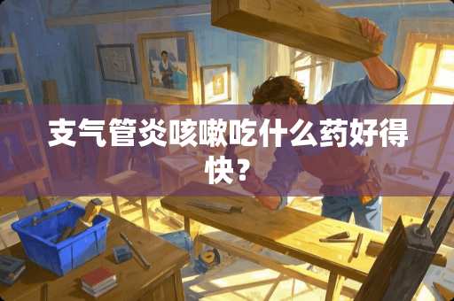 支气管炎咳嗽吃什么药好得快？