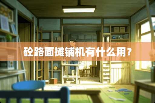 砼路面摊铺机有什么用? 砼路面摊铺机有什么用?