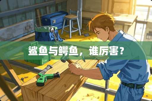 鲨鱼与鳄鱼，谁厉害？