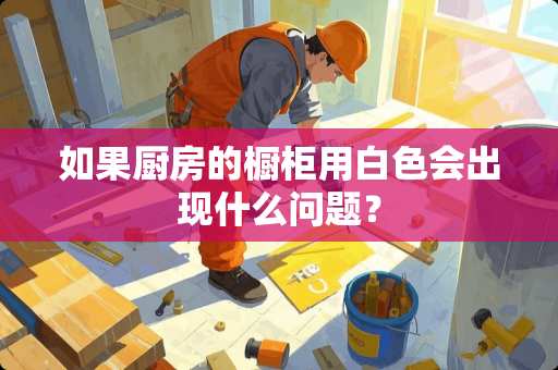 如果厨房的橱柜用白色会出现什么问题？