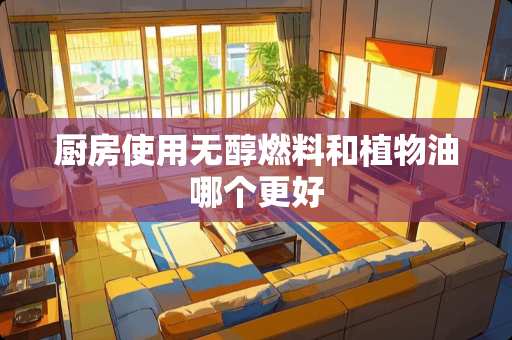 厨房使用无醇燃料和植物油哪个更好