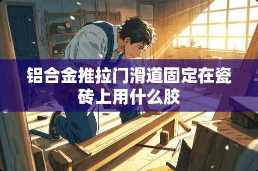 铝合金推拉门滑道固定在瓷砖上用什么胶