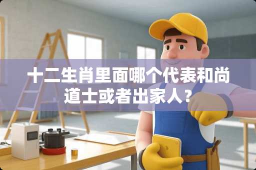 十二生肖里面哪个代表和尚道士或者出家人？